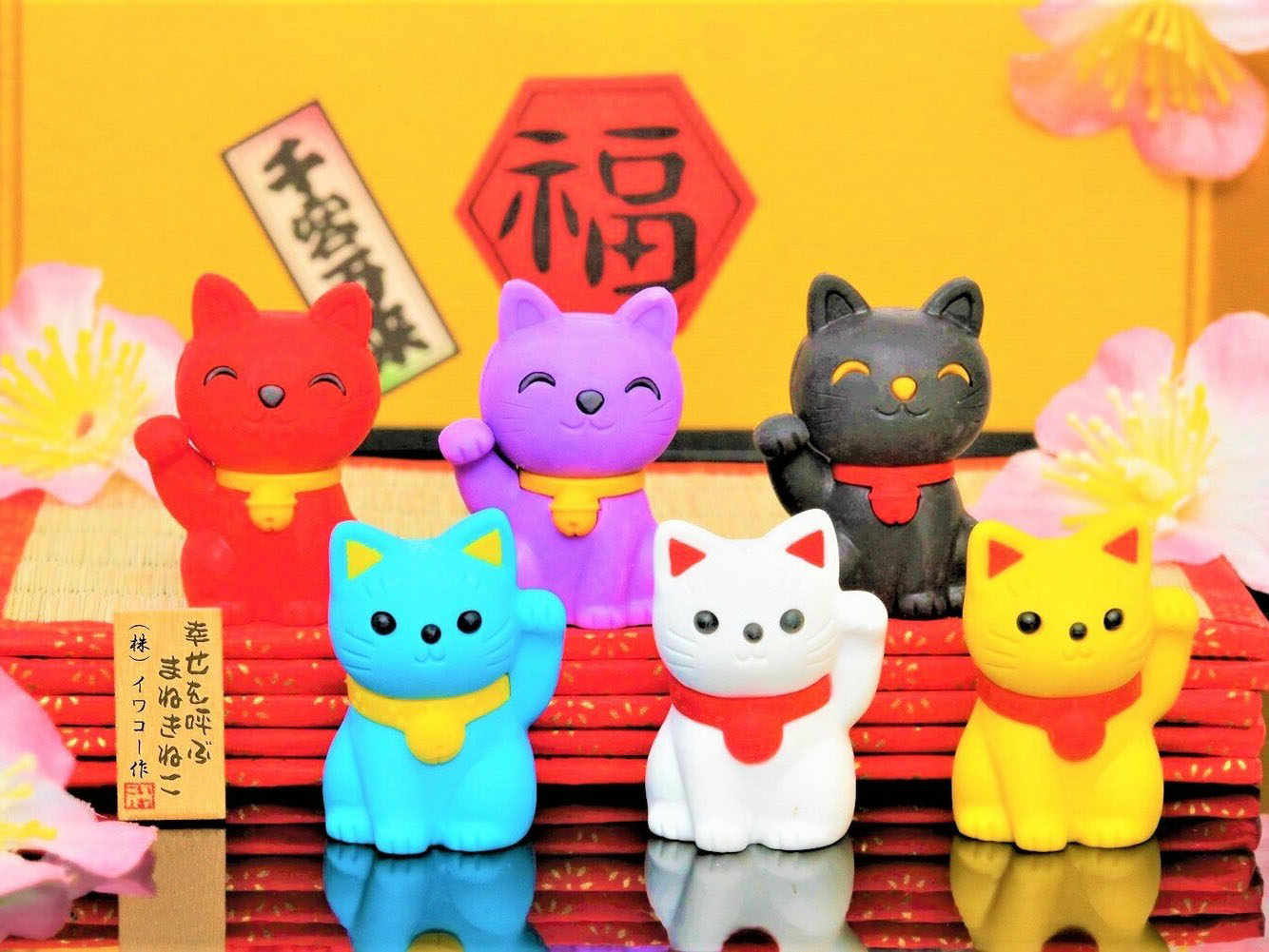 achat Gomme individuelle Chat Chance - Made in Japan (coloris aléatoire)