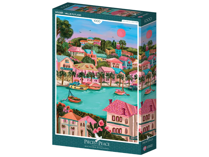 Achat Puzzle Hvar 1000 pièces – Pieces & Peace