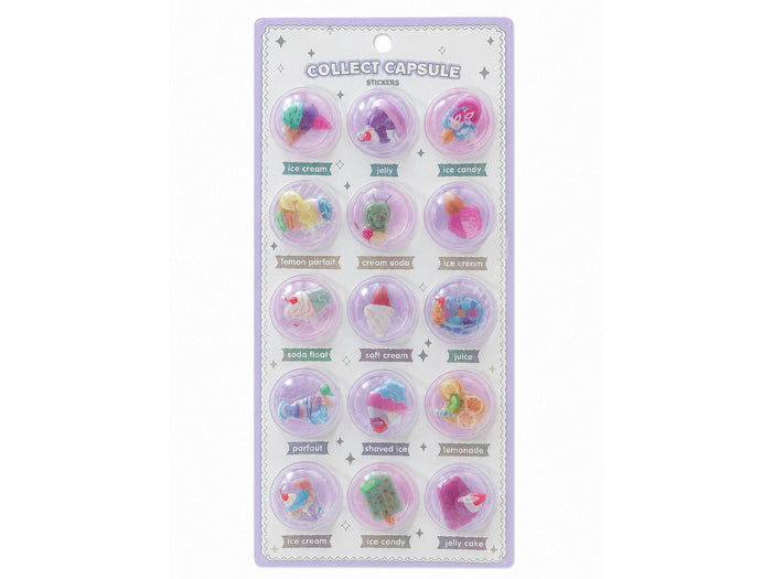 Achat Stickers Collect capsule - Ice Cream & Candy