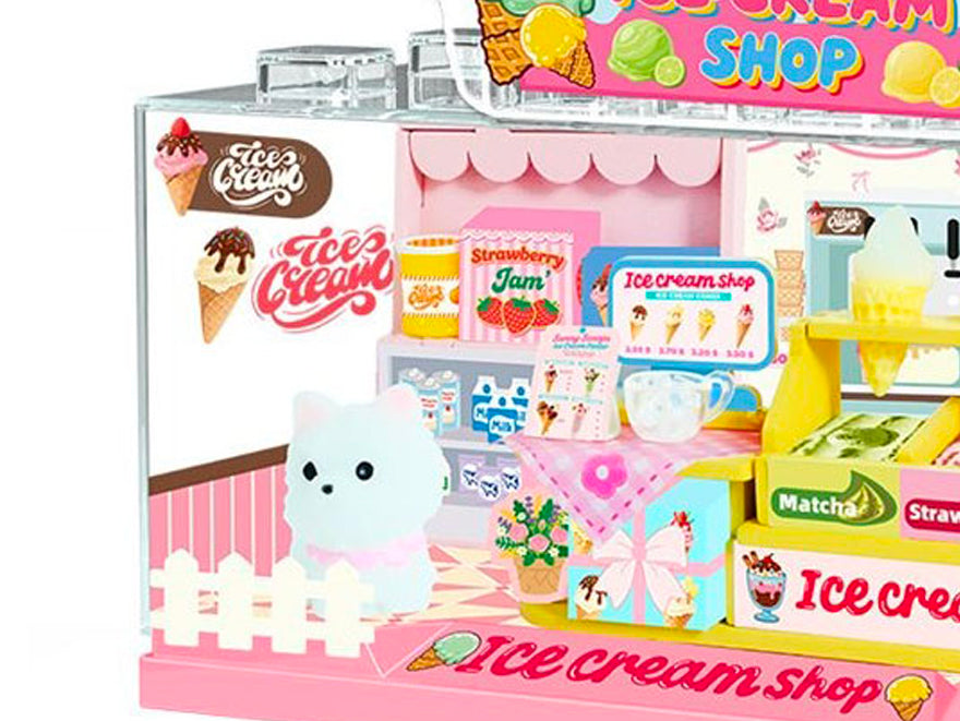 achat Mini monde maquette - Glacier Ice Cream Shop