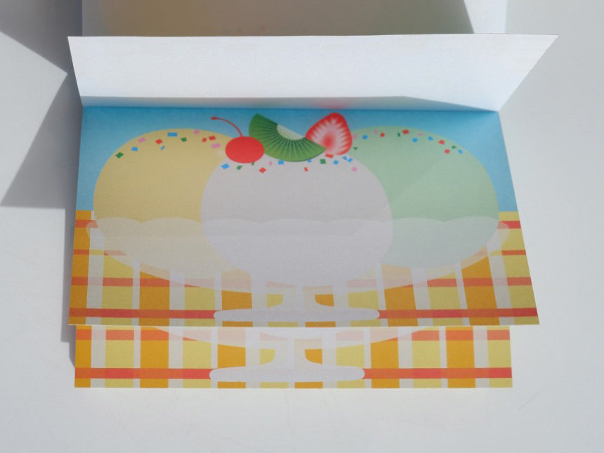 achat Mini bloc memo coupe glacée - Fruit fries Design Lab