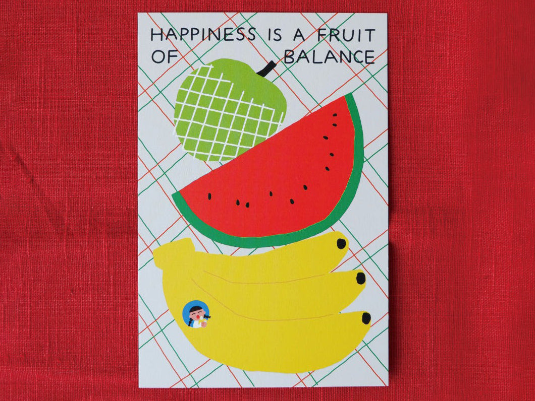 achat Carte postale Fruit of balance - Fruit Fries Design Lab