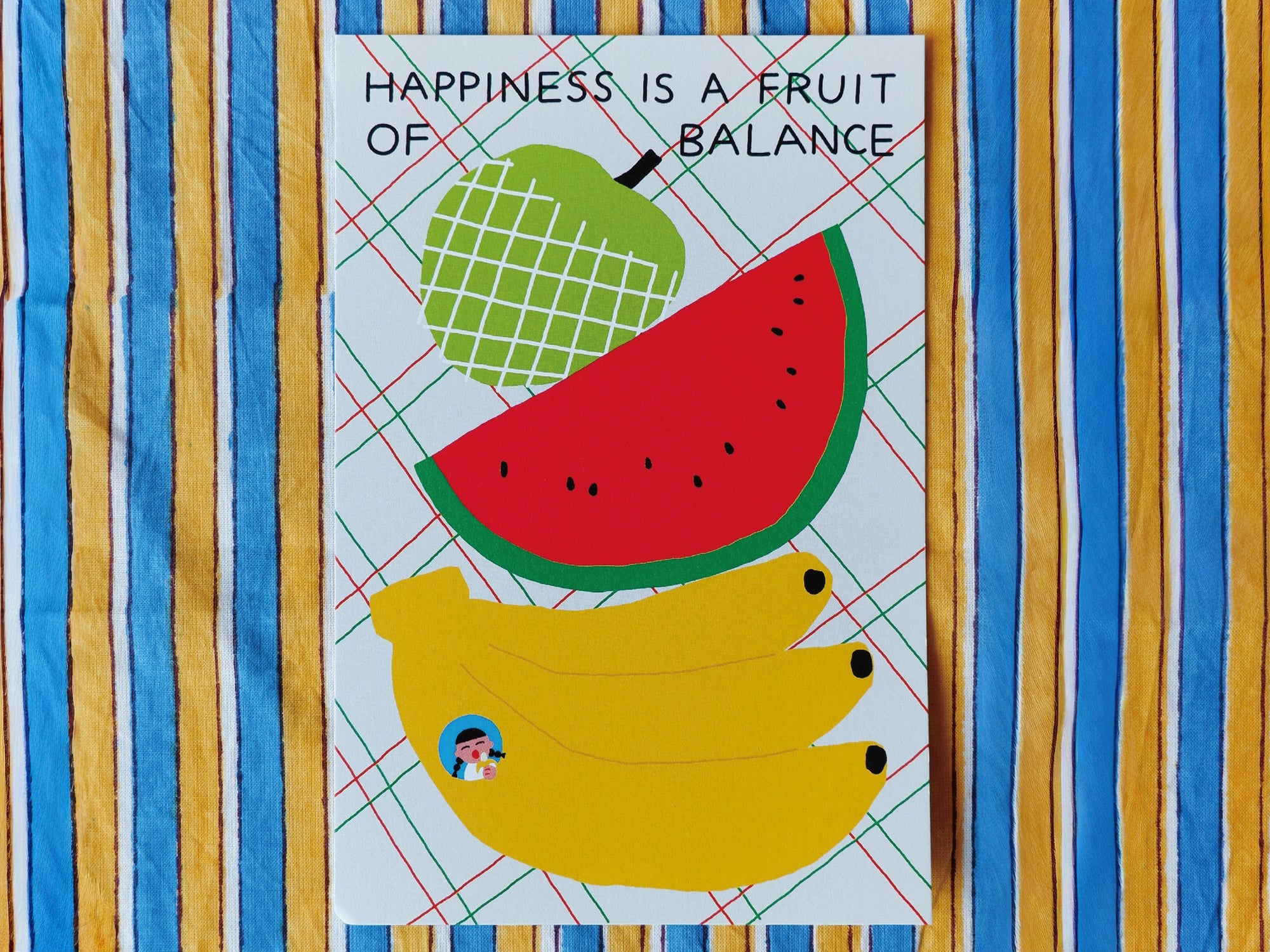 achat Carte postale Fruit of balance - Fruit Fries Design Lab