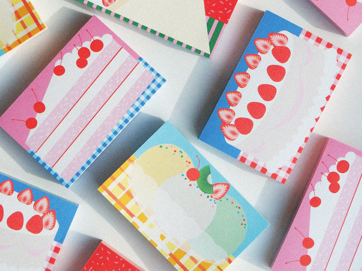 achat Mini bloc memo coupe glacée - Fruit fries Design Lab