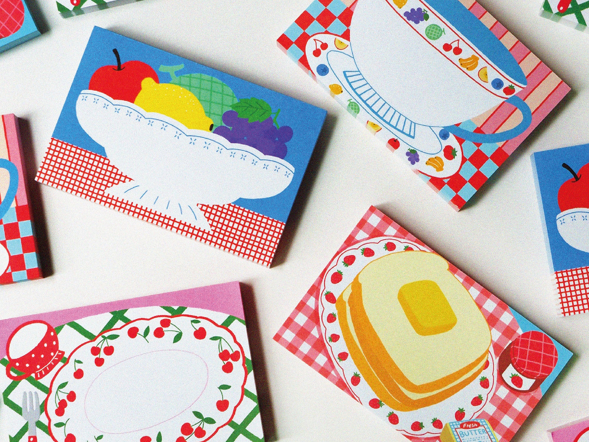 achat Mini bloc memo corbeille de fruits - Fruit fries Design Lab