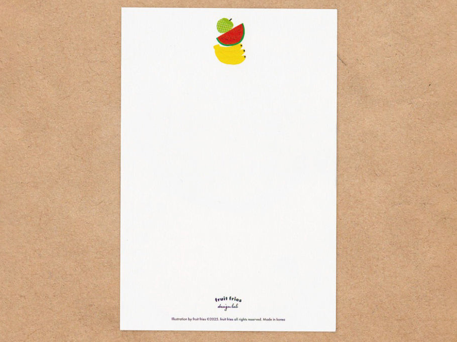 achat Carte postale Fruit of balance - Fruit Fries Design Lab