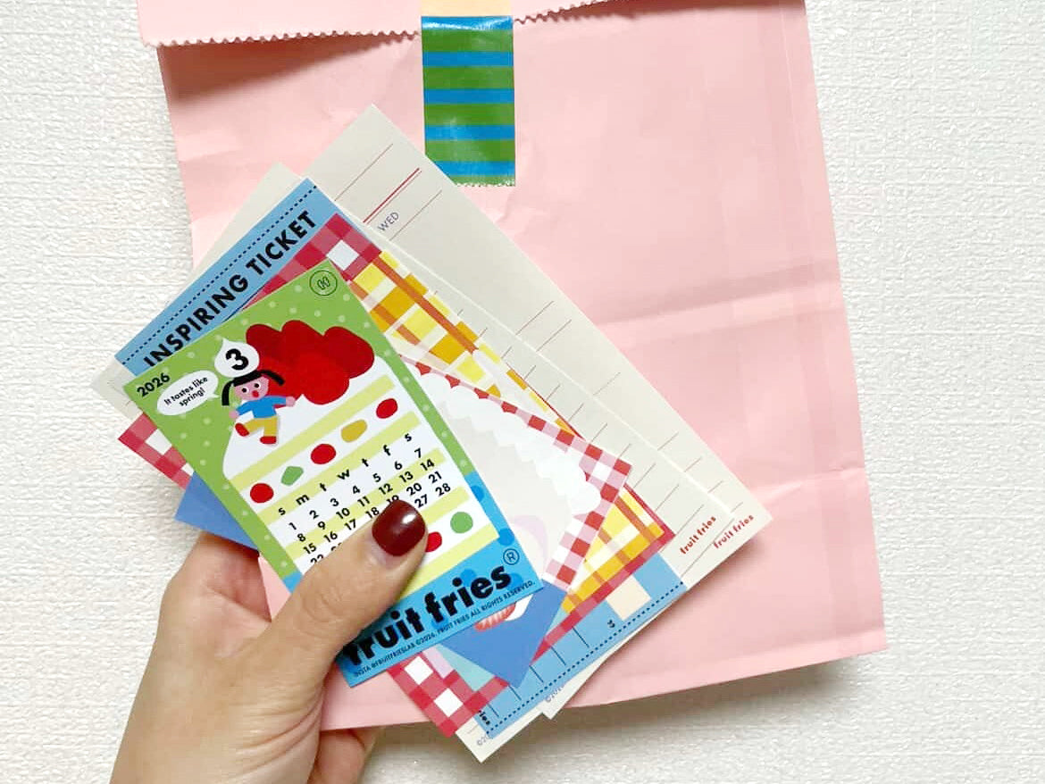 achat Mini bloc memo assiettes cerises - Fruit fries Design Lab