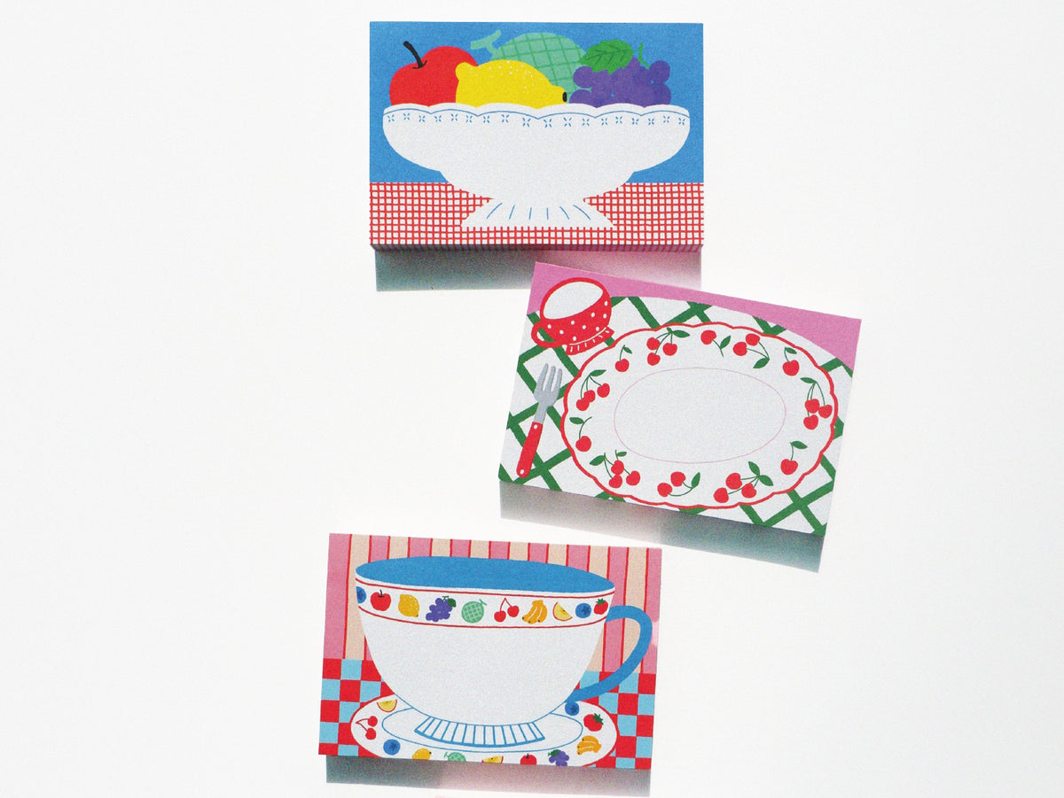 achat Mini bloc memo corbeille de fruits - Fruit fries Design Lab