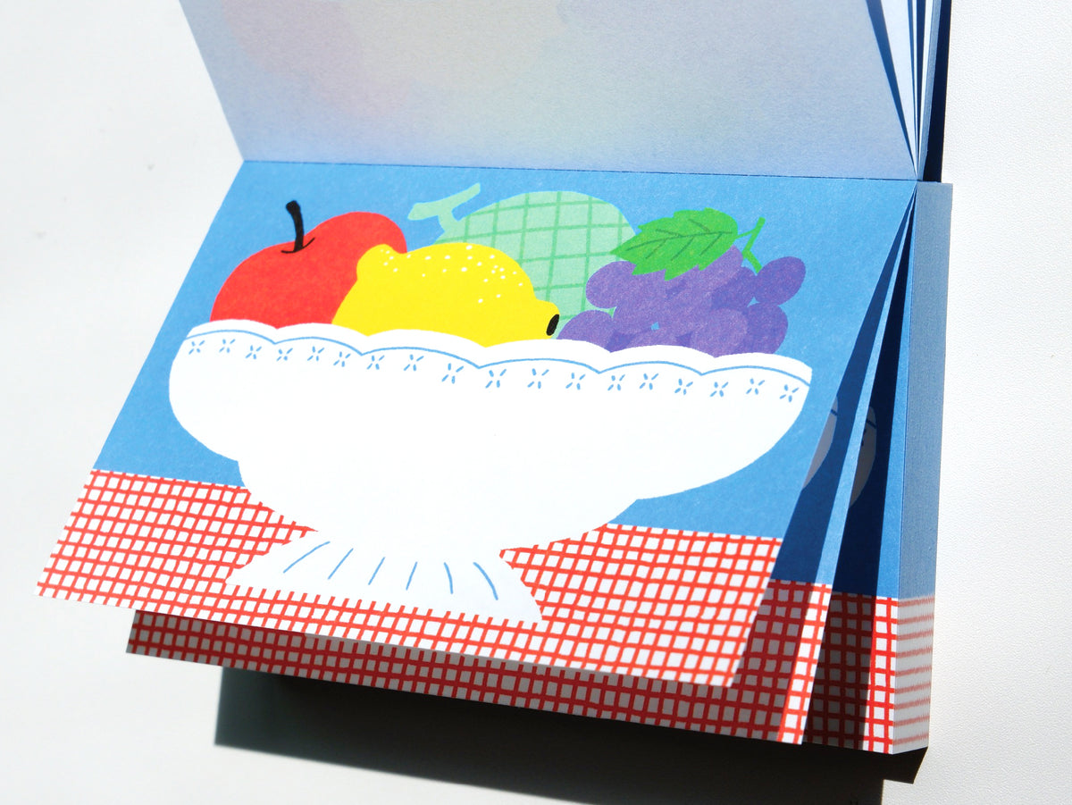achat Mini bloc memo corbeille de fruits - Fruit fries Design Lab