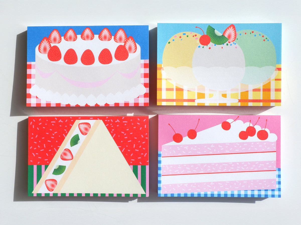 achat Mini bloc memo coupe glacée - Fruit fries Design Lab
