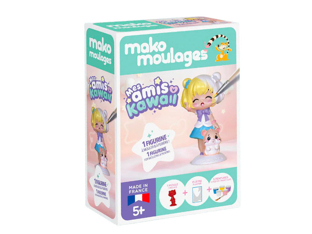 Achat La fille et son hamster Kawaii - Mako moulages