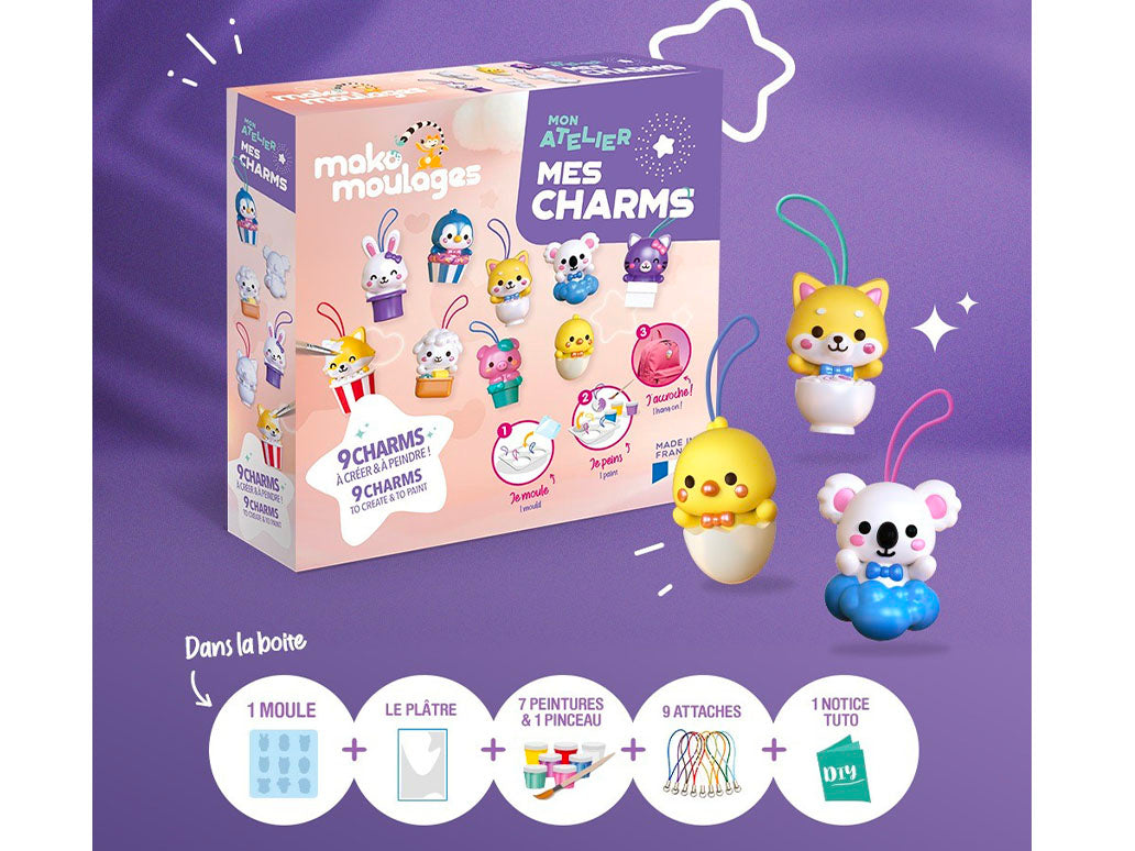 achat Mon Atelier mes Charms - Mako moulages