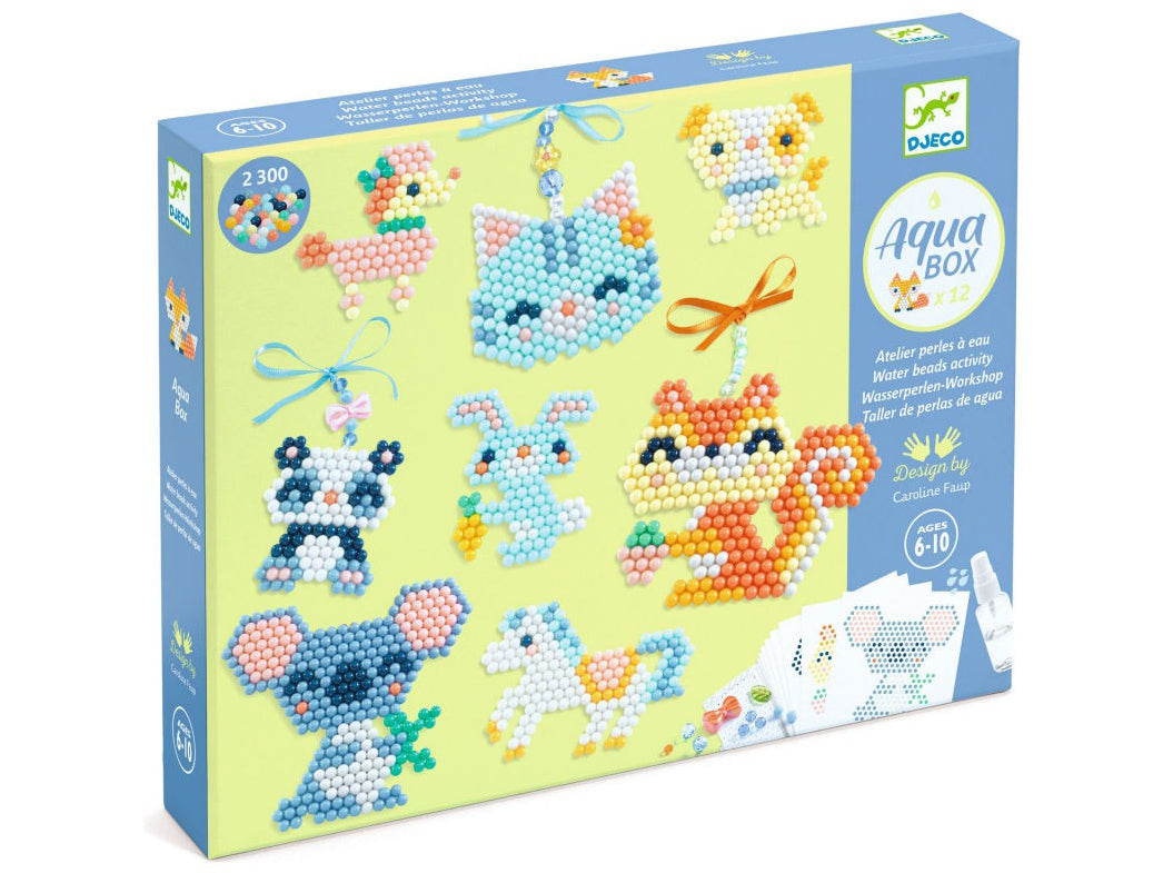 Achat Coffret Atelier perles à eau - Aqua box Fourrures - Djeco