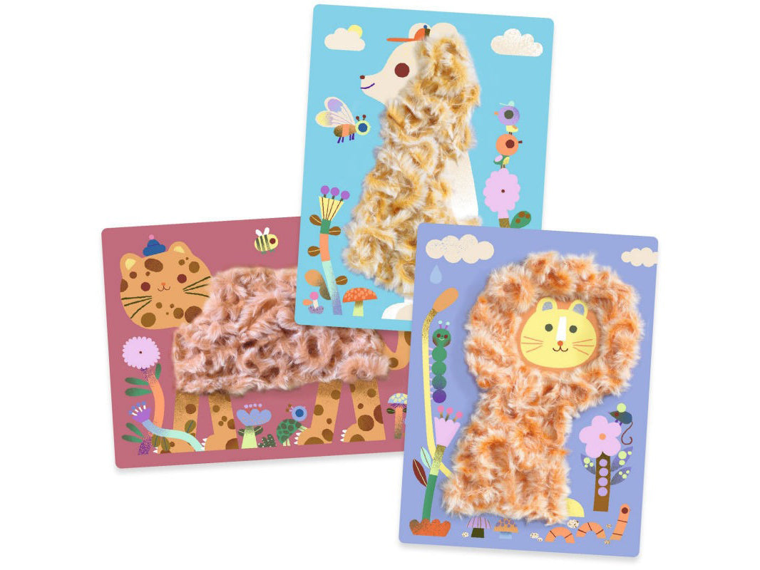 Laine et scratch - Tout poilus ! - Djeco