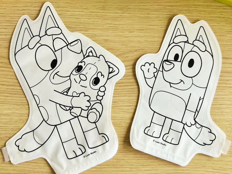 Coloriages gonflables - Bluey - Ara Créative
