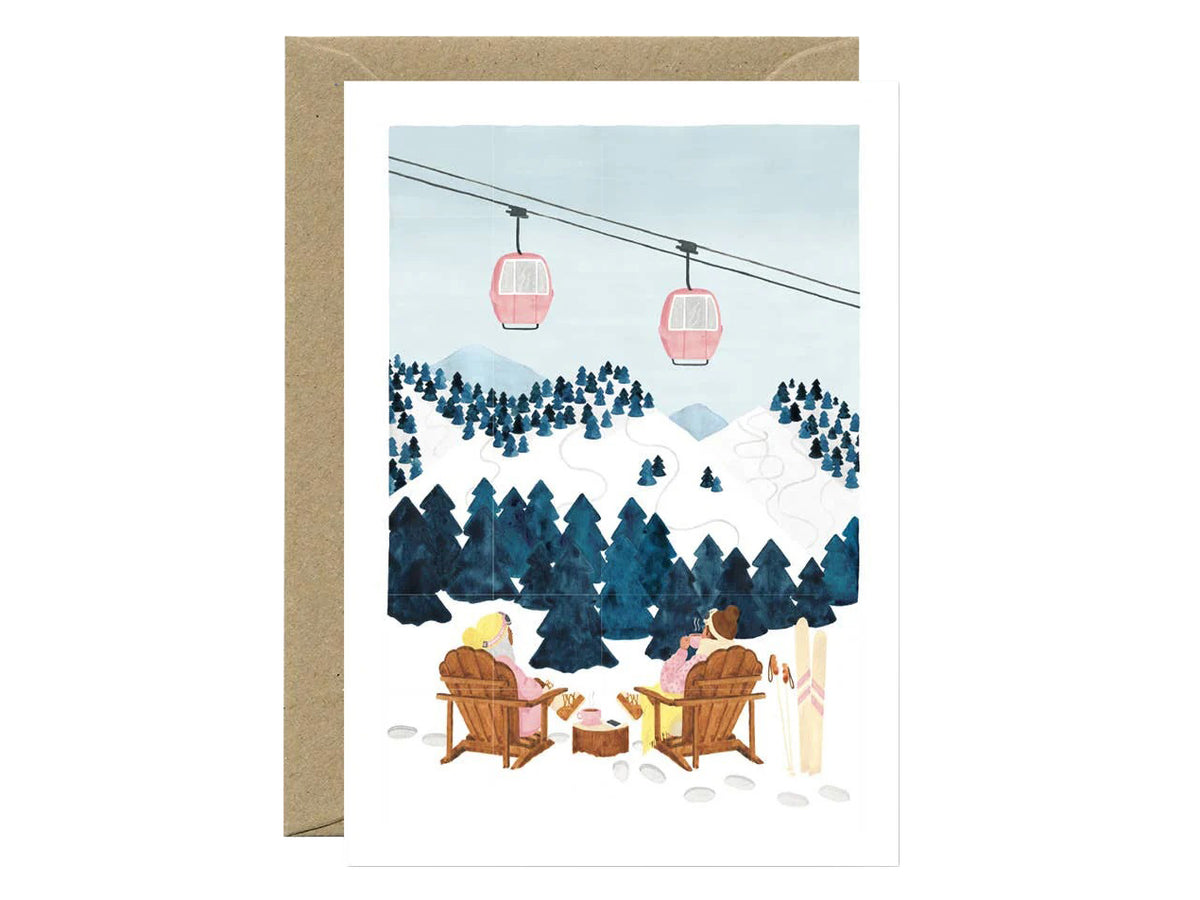 achat Carte aquarelle - Alpes - ATWS