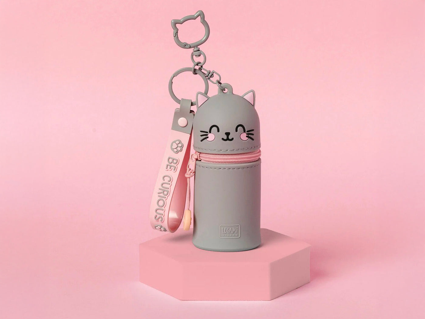 achat Mini trousse & porte clés Kawaii - Chat Kitty - Legami