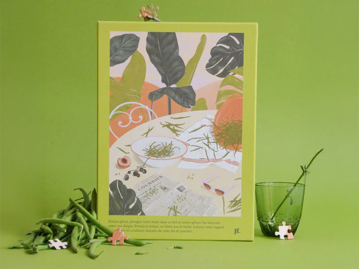 Les haricots verts - Puzzle 1000 pcs - Jour Férié