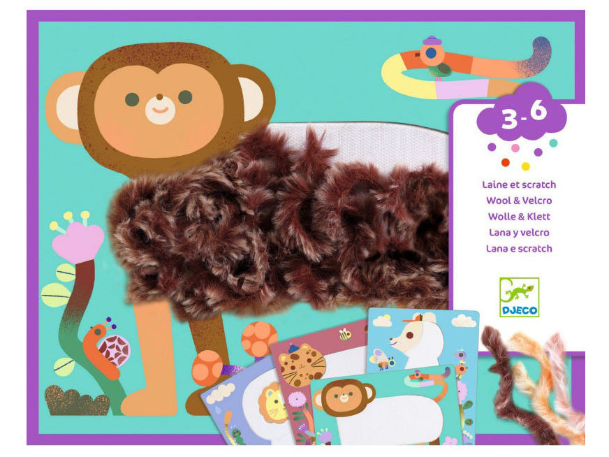 Laine et scratch - Tout poilus ! - Djeco