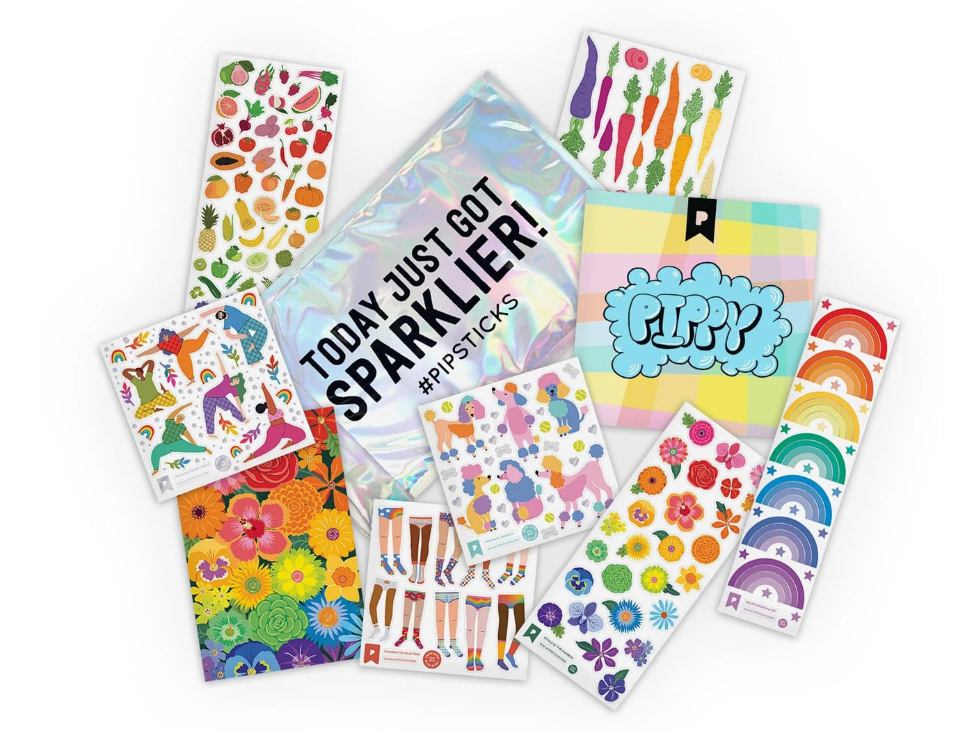 achat Stickers Bisounours Aime-toi (Care Bears Love Yourself) - Pipsticks