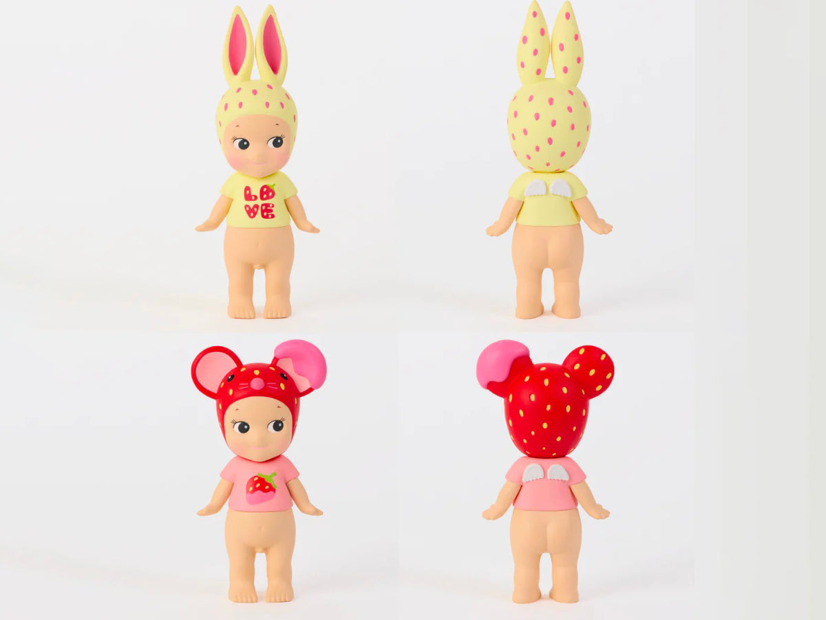 achat Sonny Angel mini figurine (modèle aléatoire) - Série Strawberry Love