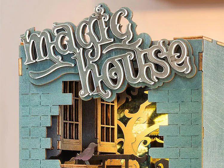 achat Book Nook - Pièce miniature - Magic House - Rolife
