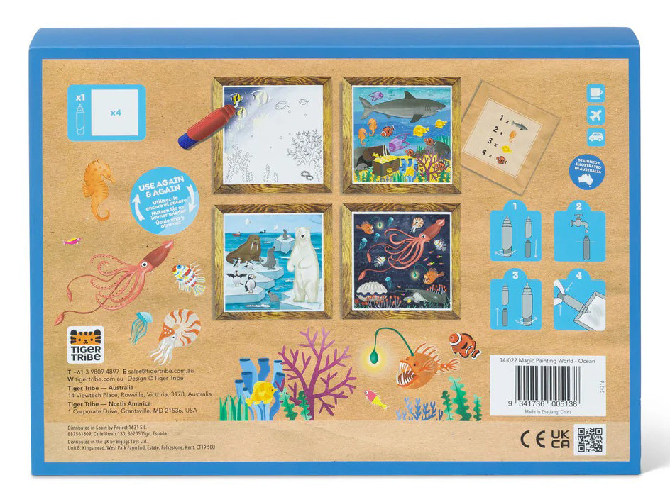 Kit de peinture à l'eau magique - Ocean