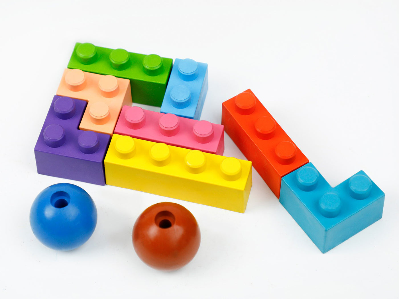 achat Crayons gras pour enfants - briques de jeu type lego - Camion