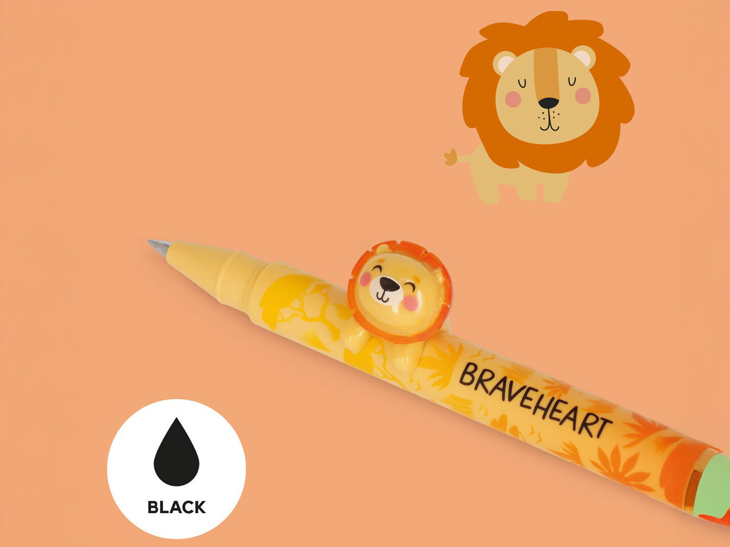 Achat Stylo gel Lovely Friends Lion - Legami