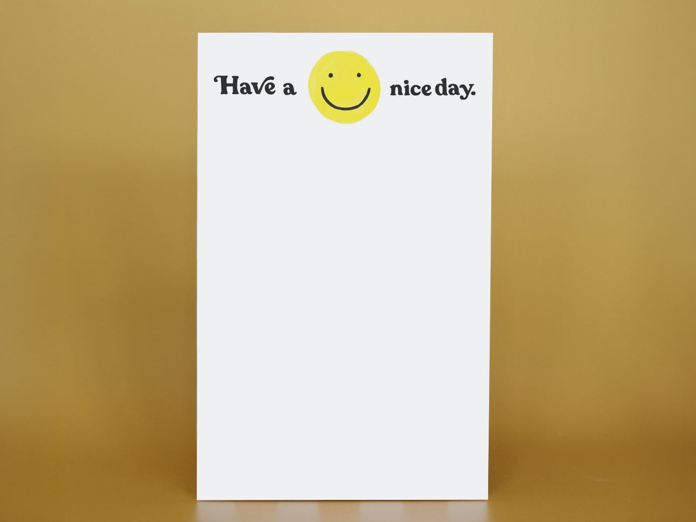 achat Bloc-notes Have a Nice Day - Idlewild