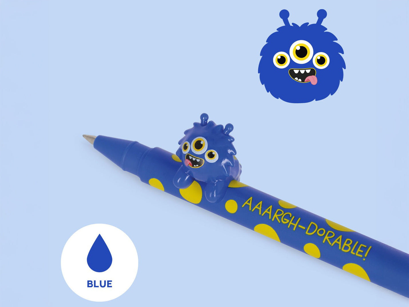 Achat Stylo gel Lovely Friends Monstre - Legami