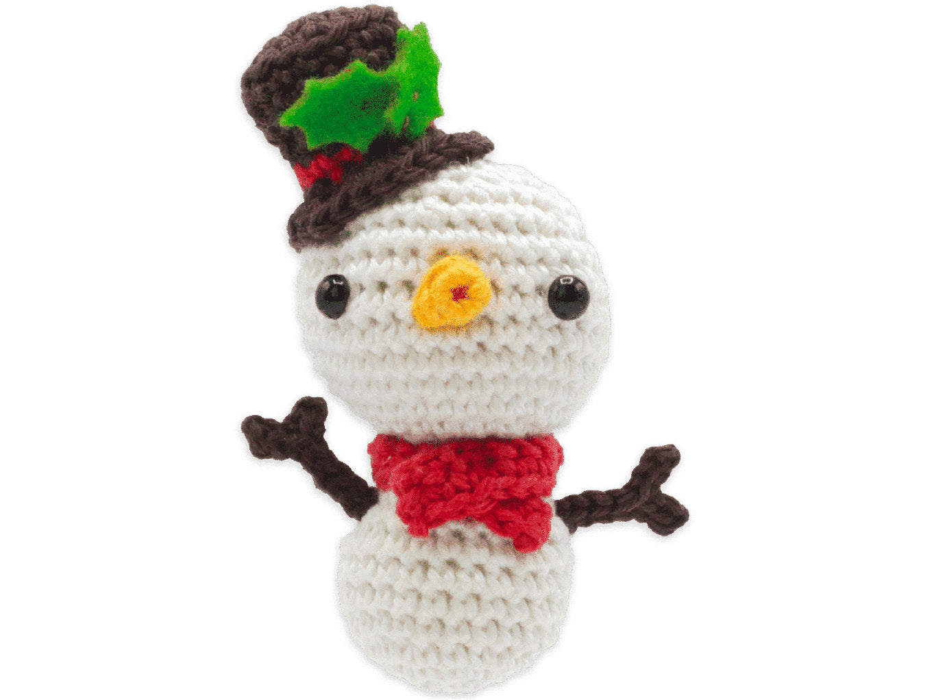 Kit crochet DIY - Mini Bonhomme de neige - Hardicraft