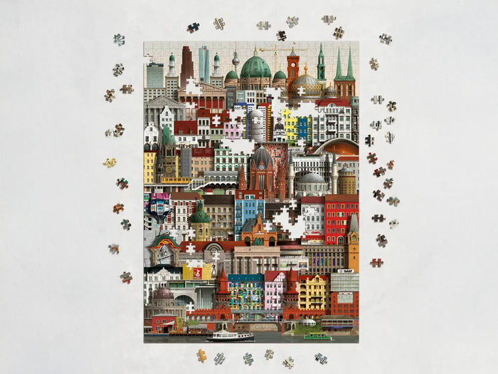Achat Puzzle 1000 pièces - Berlin - Martin Schwartz