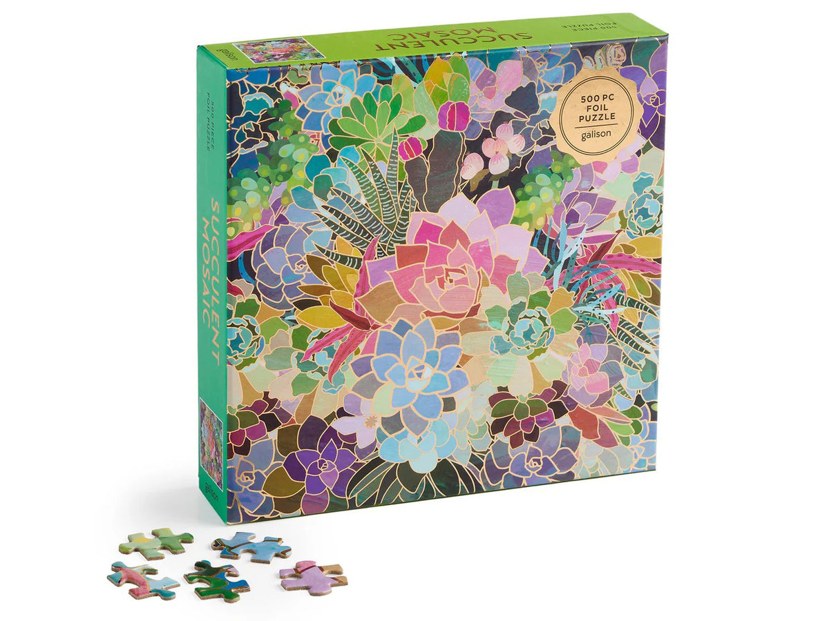 achat Puzzle Succulent Mosaic - 500 pièces - Galison