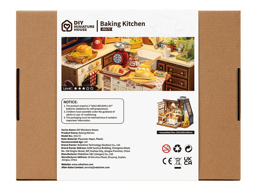 achat Pièce miniature - Cuisine de pâtisserie (Baking Kitchen) - Rolife