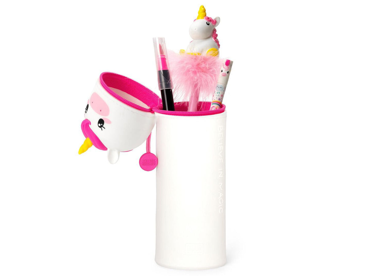 achat Trousse Licorne pot à crayons Kawai - Legami