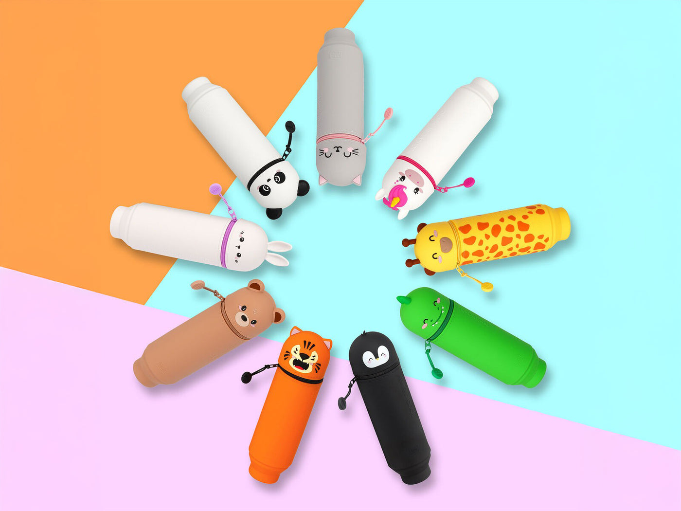 achat Trousse Lapin pot à crayons Kawai - Legami