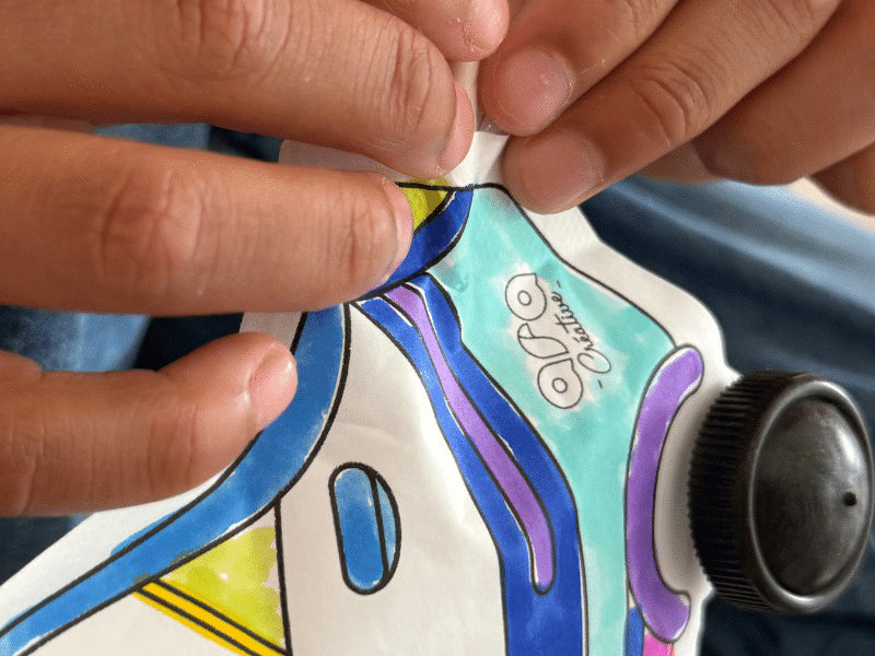 Coloriages gonflables - Police et pompier - Ara Créative