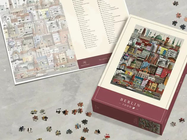 Puzzle 1000 pièces - Berlin - Martin Schwartz