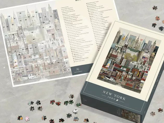 Puzzle 1000 pièces - New York - Martin Schwartz