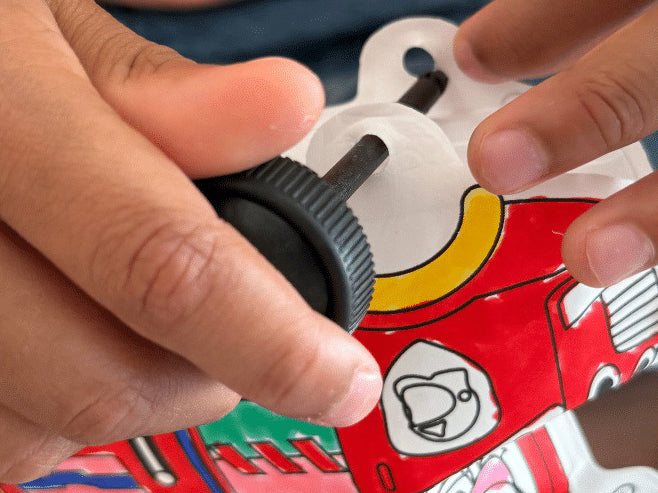 Coloriages gonflables - Police et pompier - Ara Créative