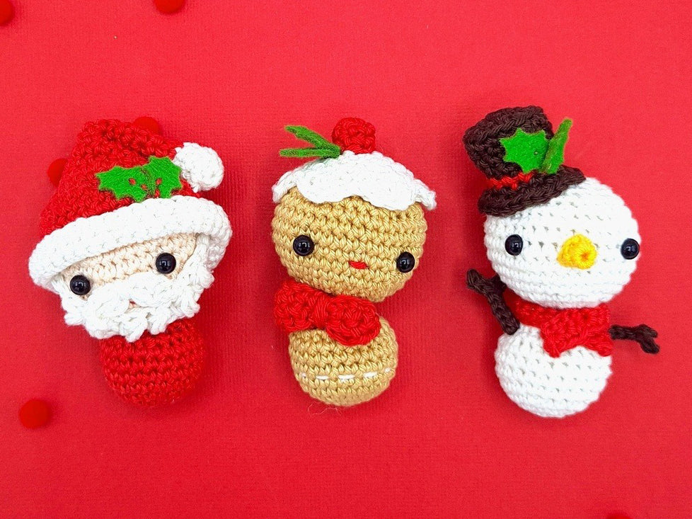 Kit crochet DIY - Mini Père Noël - Hardicraft