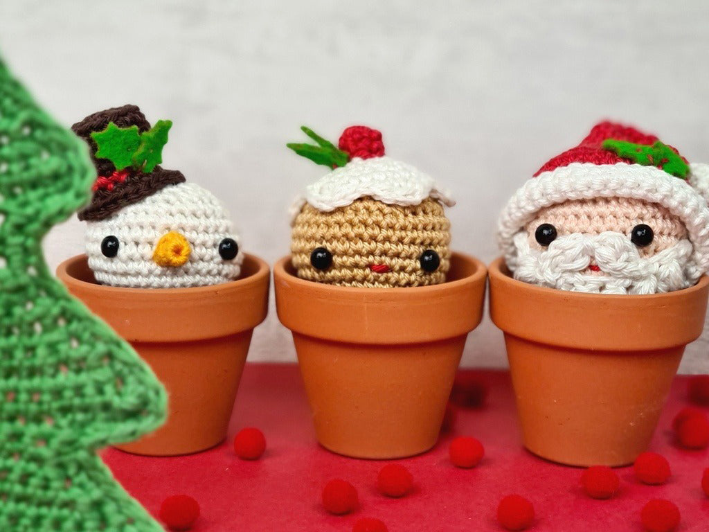 Kit crochet DIY - Mini Bonhomme en pain d'épice - Hardicraft