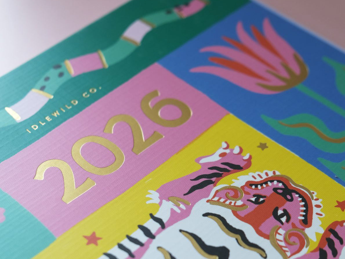 Agenda broché grand format 2026 - Lucky Charms - Idlewild