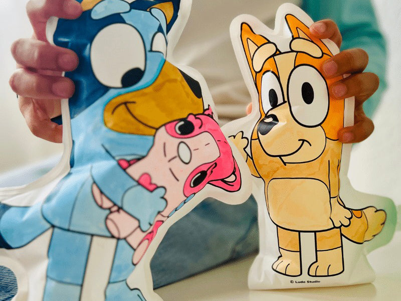 Coloriages gonflables - Bluey - Ara Créative