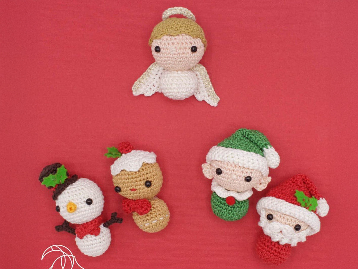 Kit crochet DIY - Mini Bonhomme en pain d'épice - Hardicraft