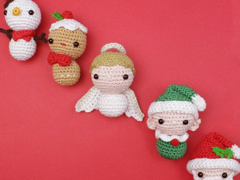 achat Kit crochet DIY - Mini Bonhomme de neige - Hardicraft