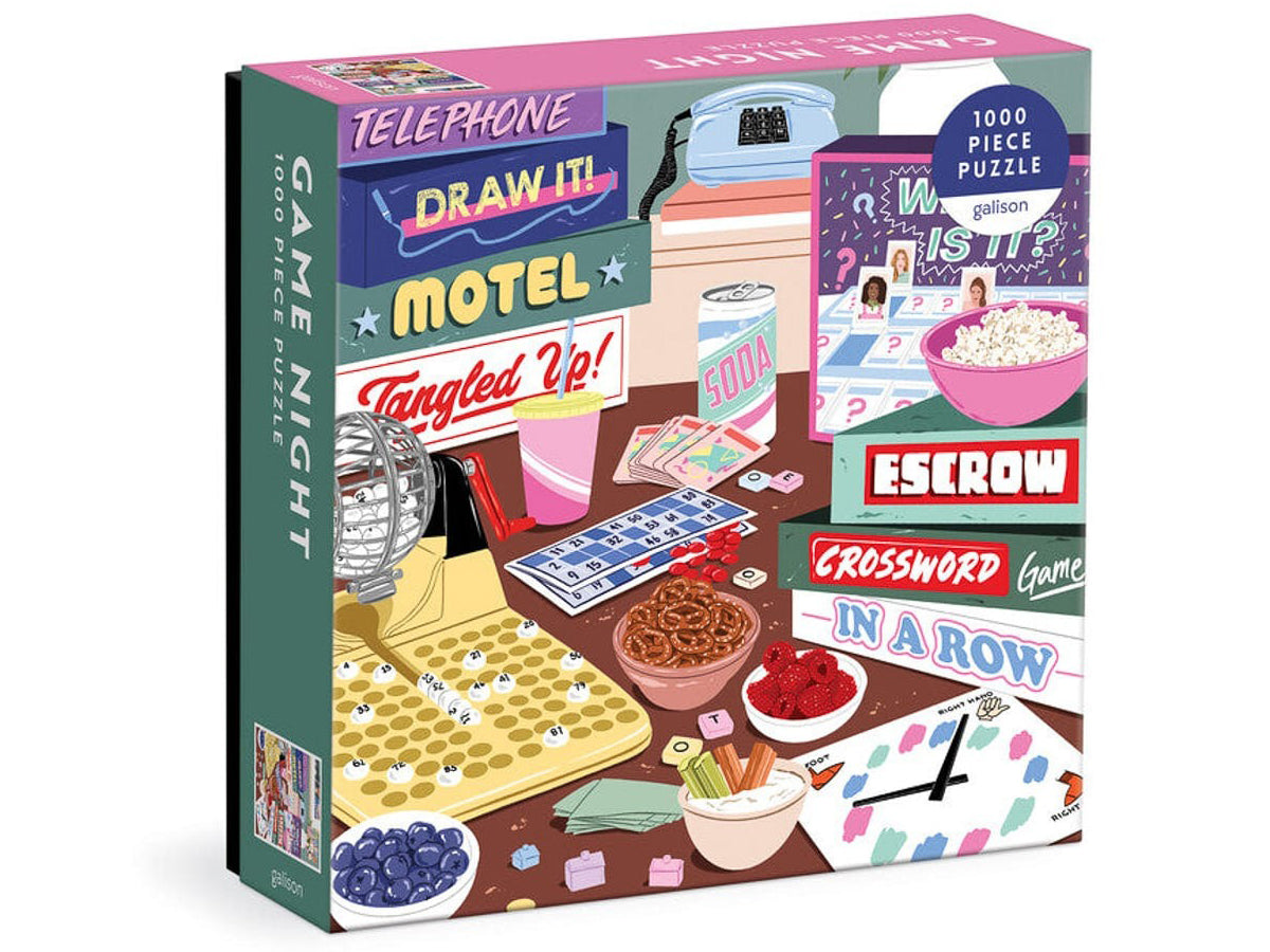 Achat Puzzle Game Night - 1000 pièces - Galison