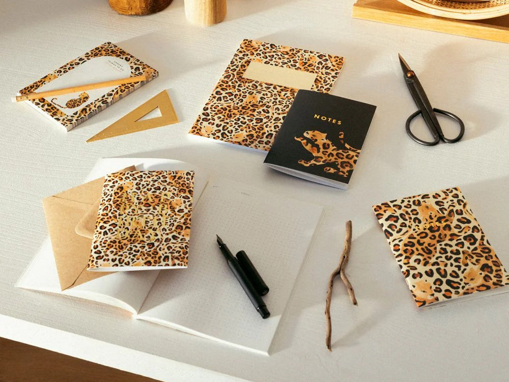 achat Carte d'anniversaire aquarelle & dorure - Leopard - ATWS