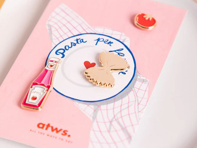 Achat Lot de 3 pin's Tomato Sauce - ATWS